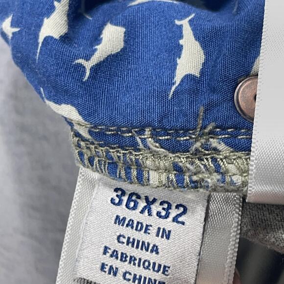 Tommy Bahama Pants Mens 36x32 Green Straight Leg Stretch Casual Chino Tencel - Picture 7 of 10